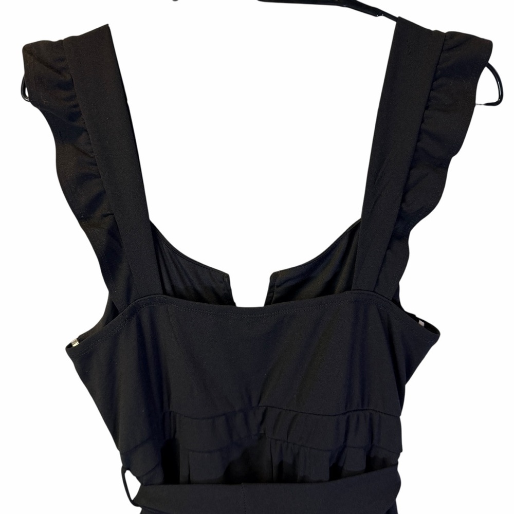 Willow & Root Black V-Wire Jumpsuit – Size XL - Picture 11 of 13